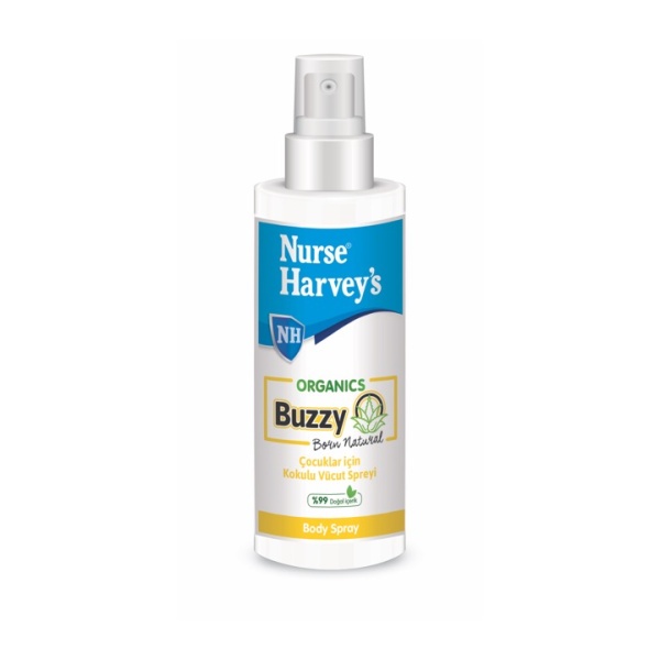 Nurse Harveys Organics Buzzy Body Spray "Aloe Vera rrit kapacitetin mbajtës të ujit në lëkurë. Ndihmon
Lavandula Angustifolia Oil, Clove Oil and Ocimum Basilicum Oil janë
efektivë në largimin e insekteve.
Cedrus Atlantica Bark Oil ka për efekt largimin e insekteve dhe
Geranium Oil ka për efekt largimin e mizave.
Cymbopogon Schoenanthus Oil është gjithashtu efektiv kundër
morrave dhe pelshtave.
Përshkak të densitetit të limonit milingonat,mizat dhe shumë
insekte të tjera largohen.
Është I sigurt për përdorim nga Foshnjat, Fëmijët
Nuk përmban paraben dhe alkoo"